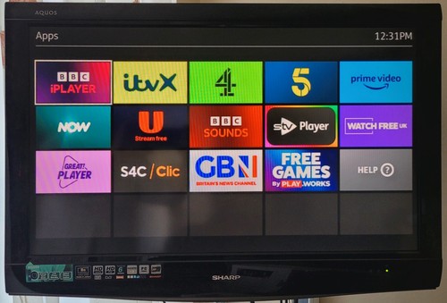 Sharp lcd colour 32inch - tv,
