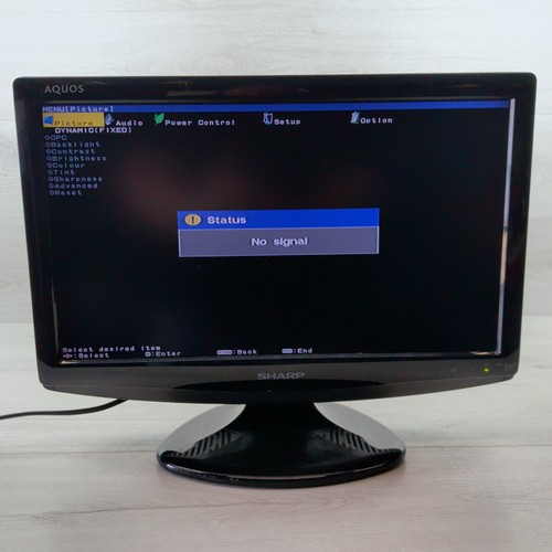 Sharp aquos 19d1e 19 - bk,