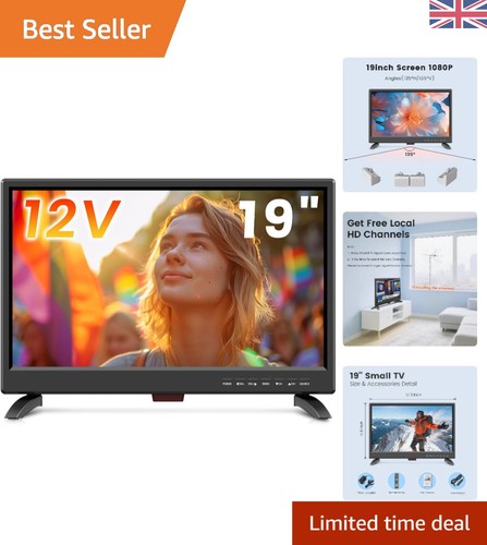 Versatile inch led with - 19-inch, tv